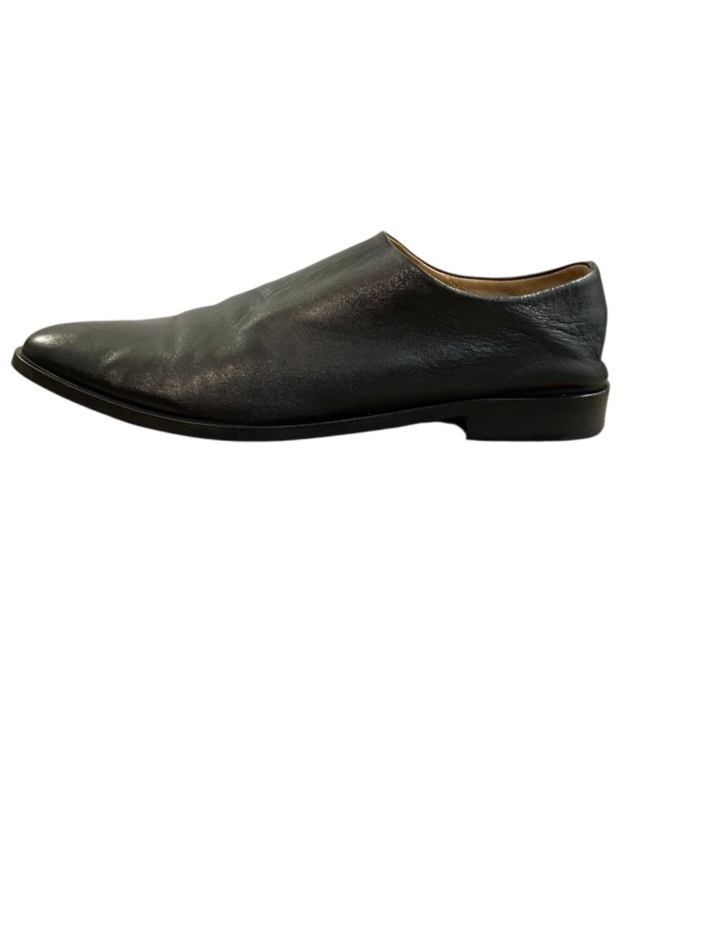 Everlane Modern Babo Black Leather Slip-On Loafers Shoes Size 8 Made in Italy - Picture 4 of 11